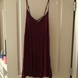 Dark pink dress never worn forever 21